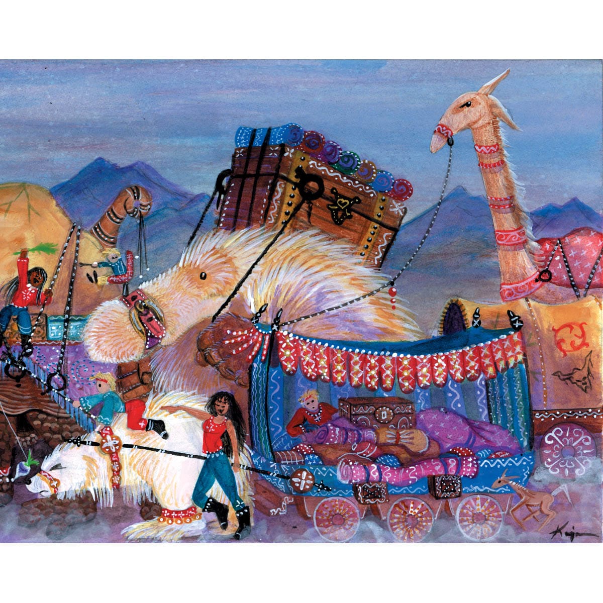 Trade Caravan Print