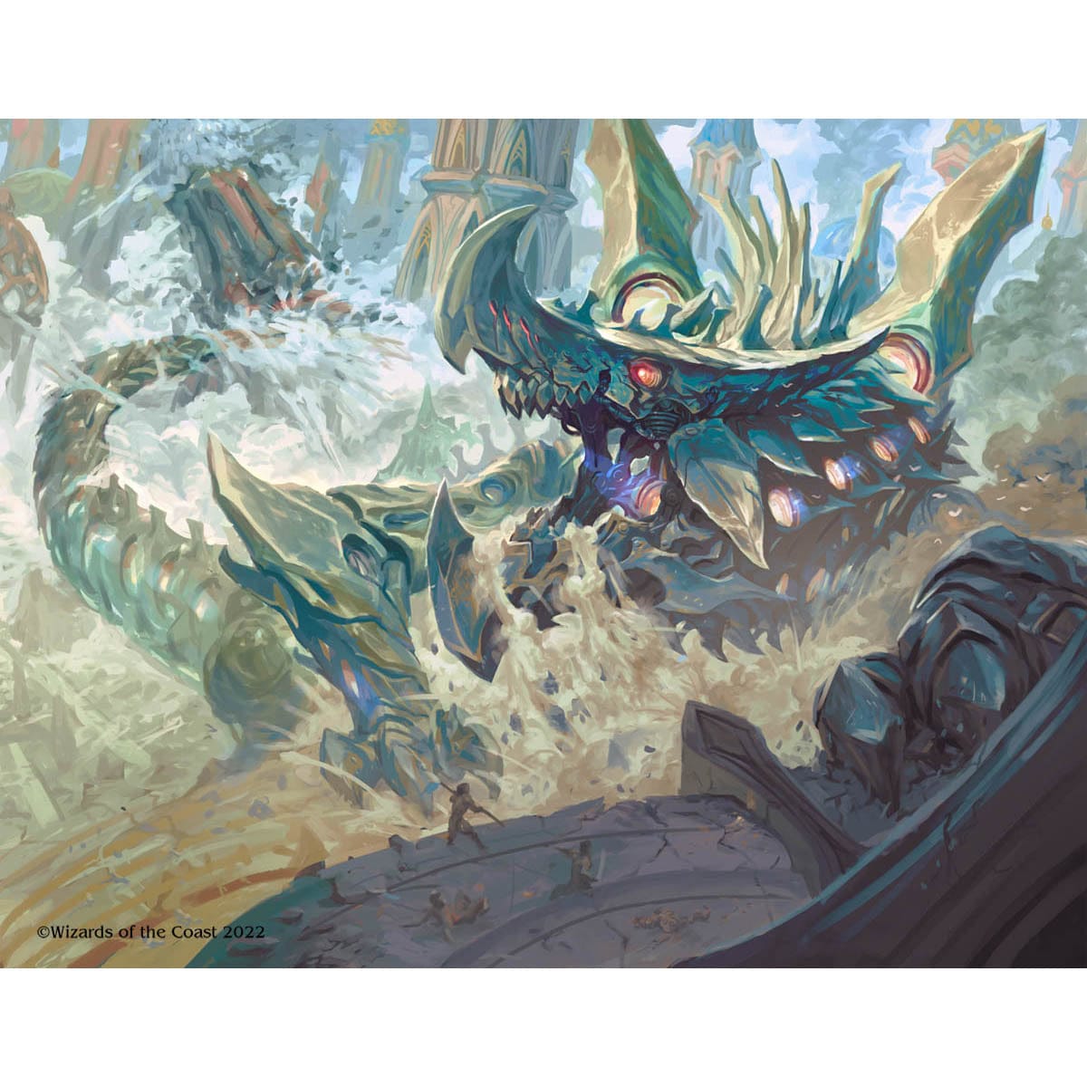 Traxos, Scourge of Kroog Print