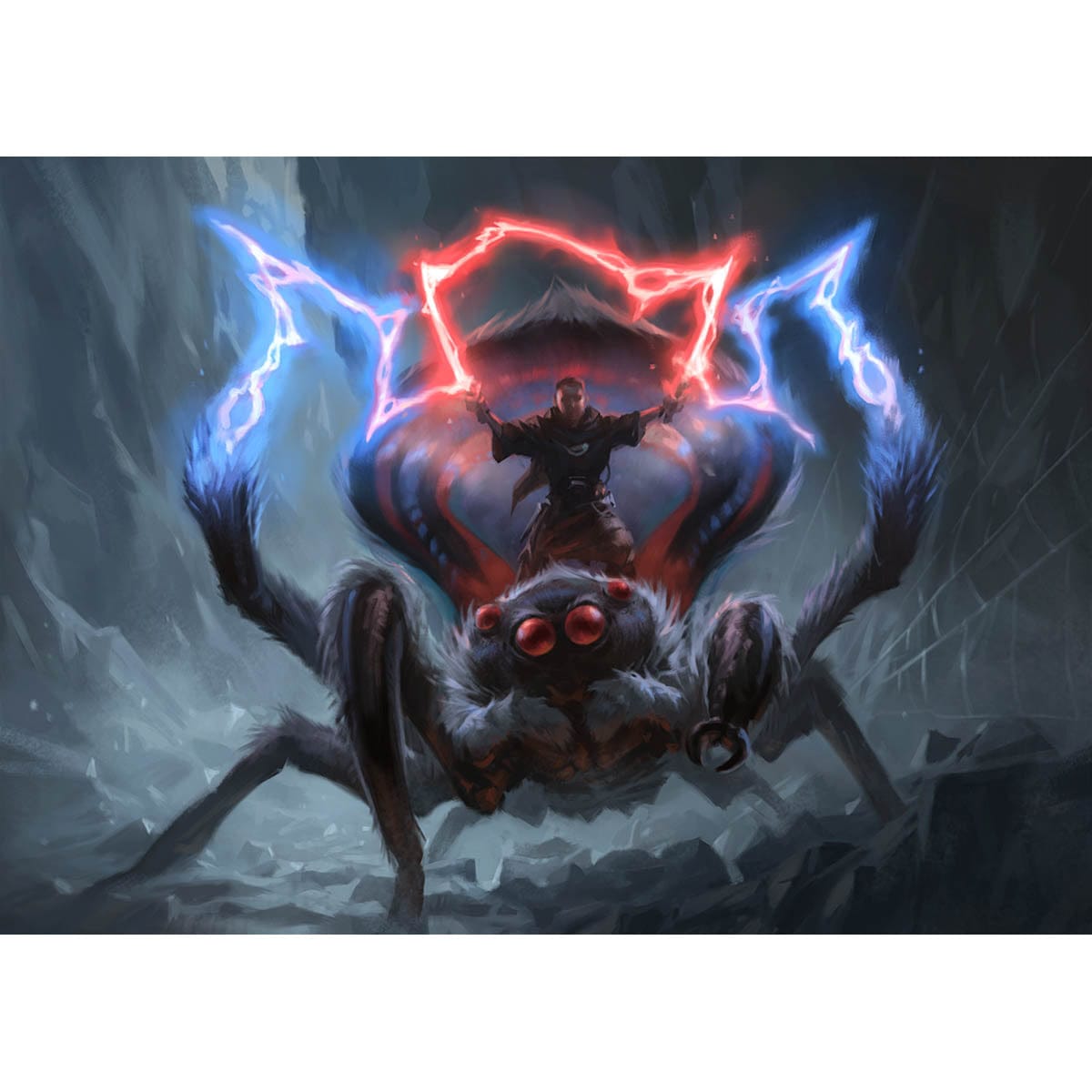 Uharis, the Stormspinner Print
