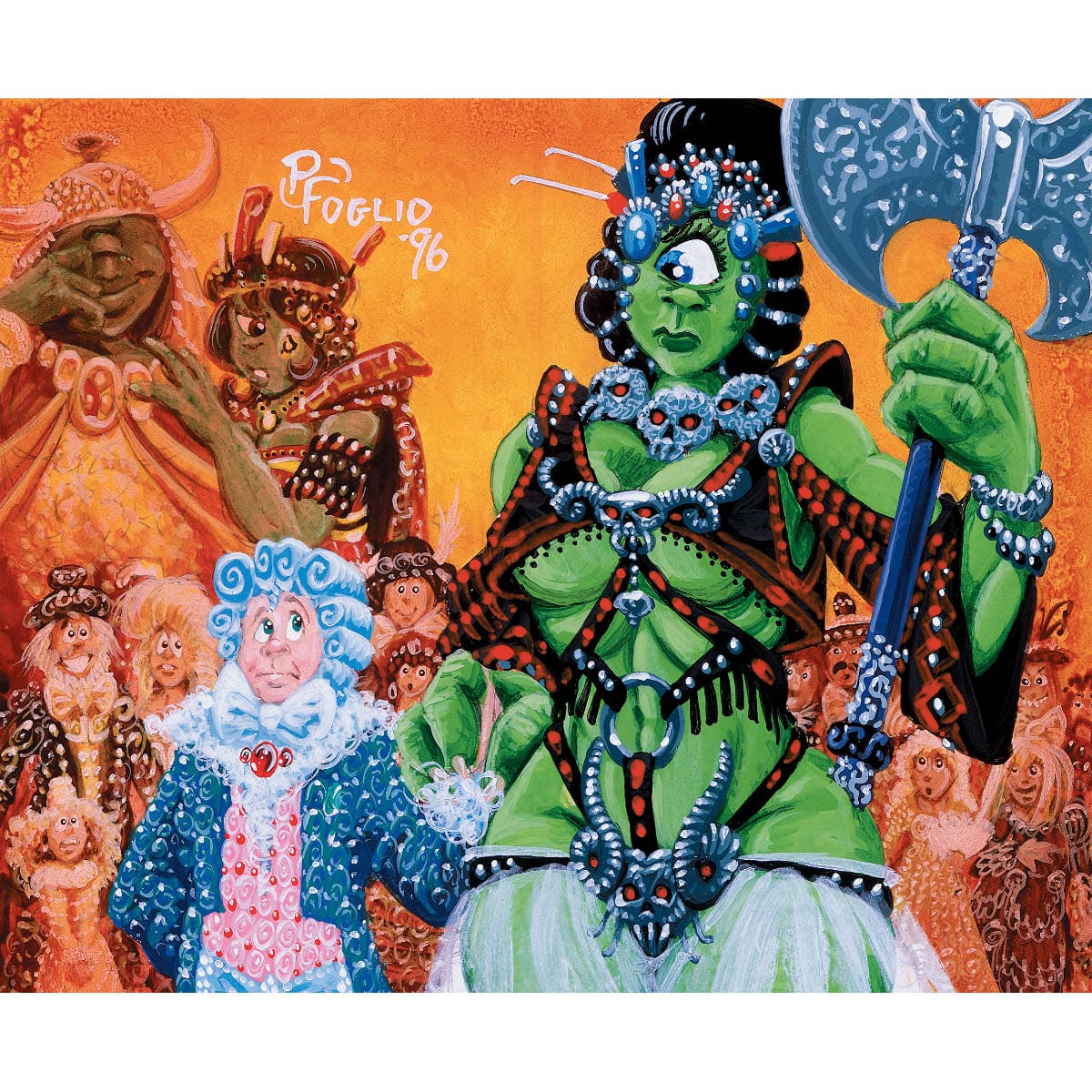 Unlikely Alliance Print - Original Magic Art Unlikely Alliance Print - Original Magic Art