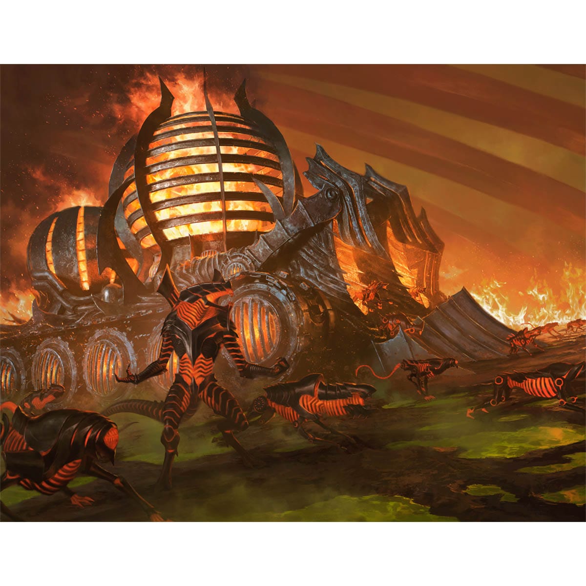 Urabrask's Forge Print