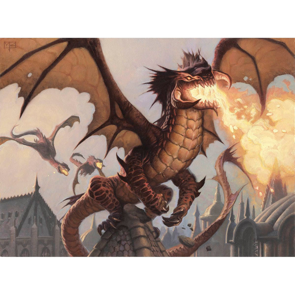 Utvara Hellkite Print, image size:1024x1024