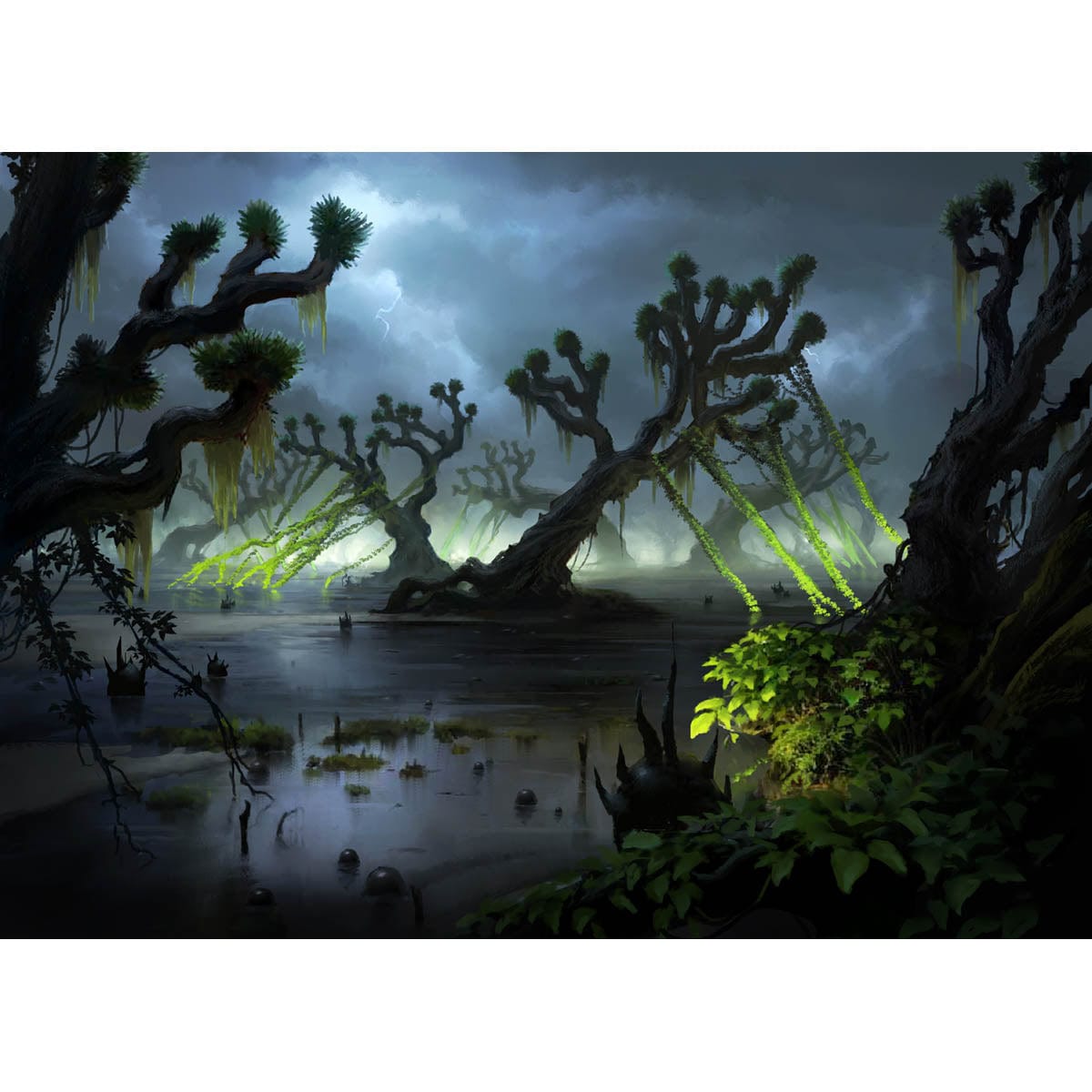 Viridescent Bog Print