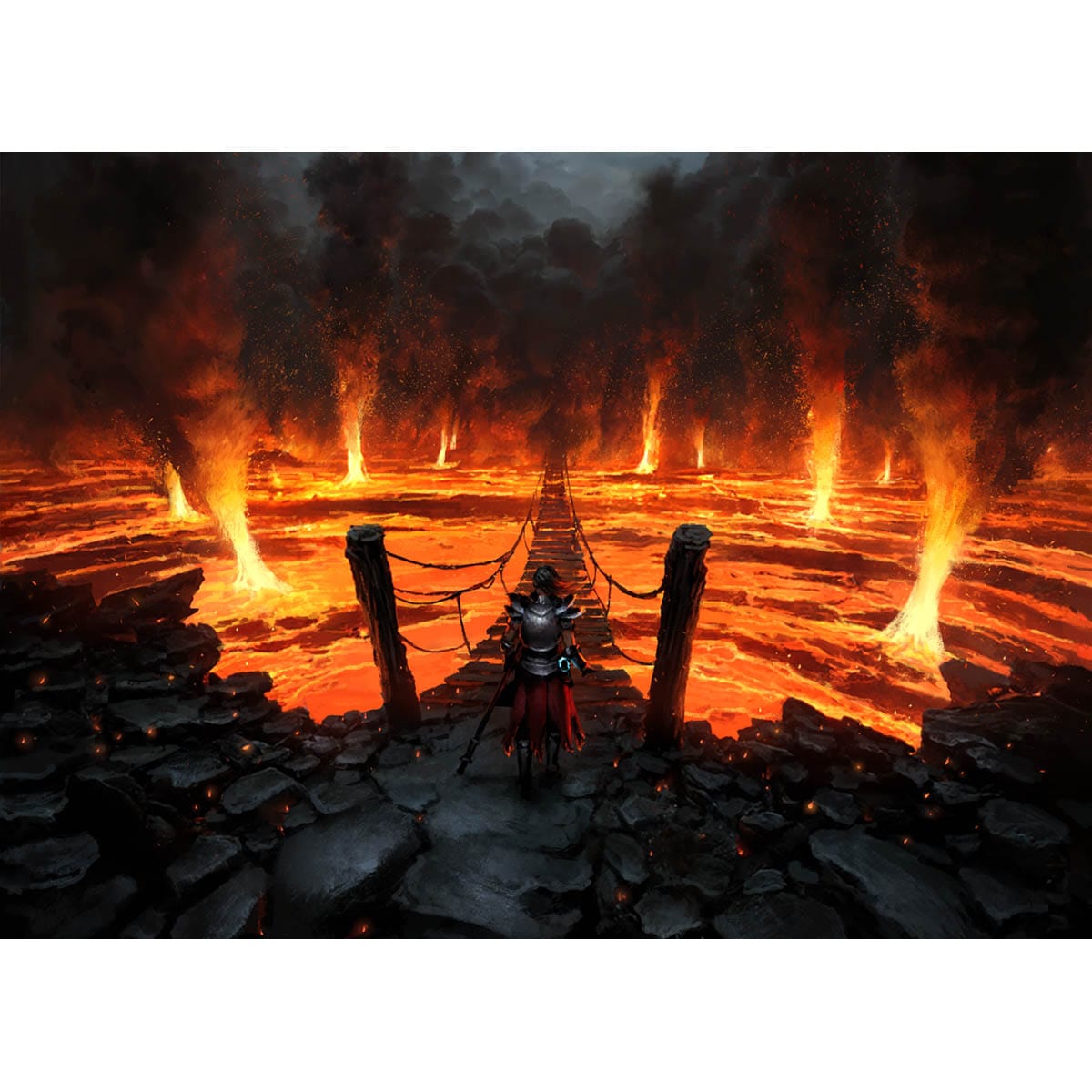 Virtue of Courage Print