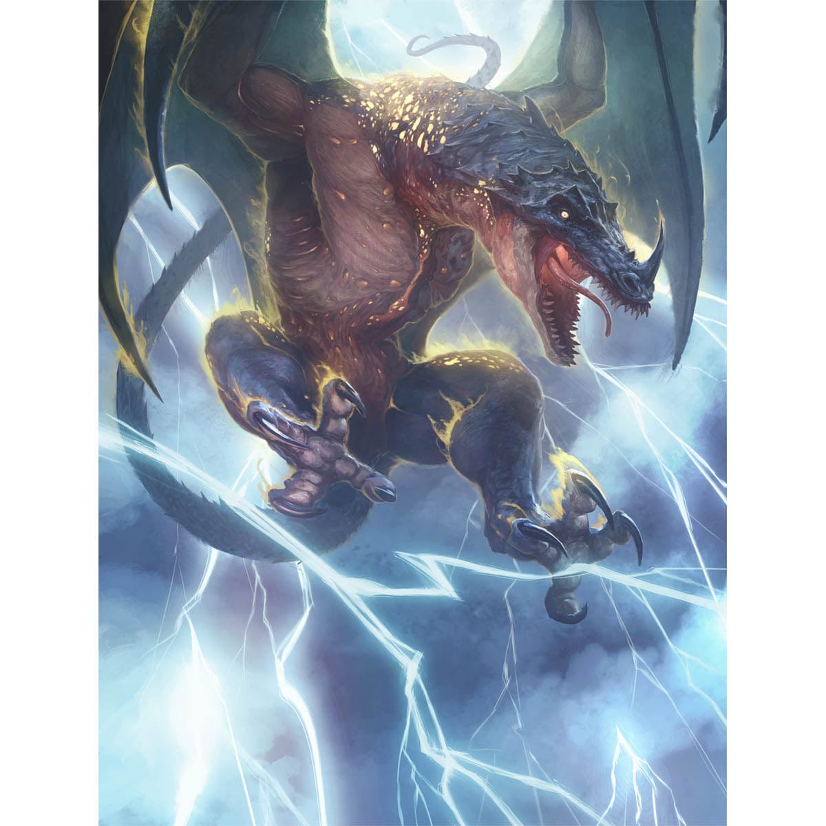 Volatile Stormdrake Print