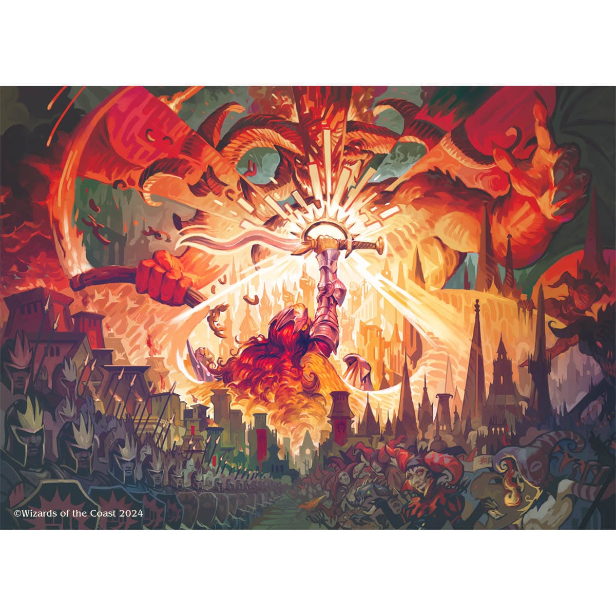 Warleader&#39;s Call Print