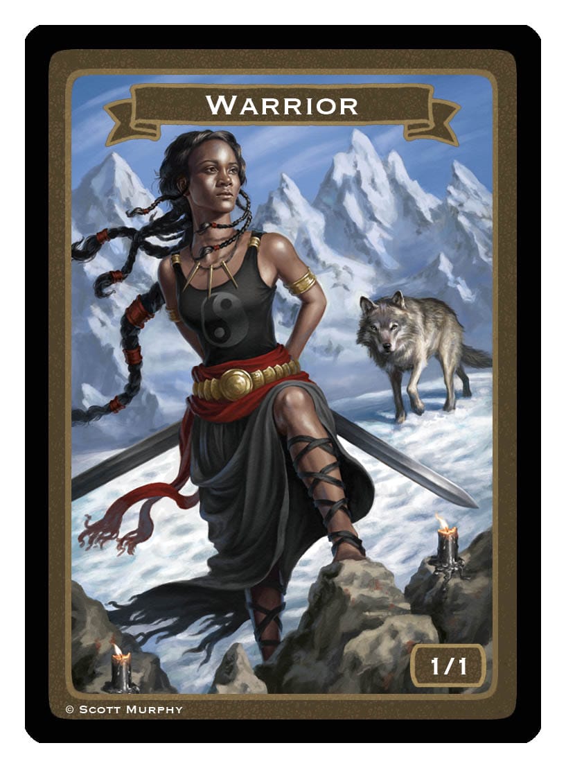 Warrior Token (1/1) by Scott Murphy