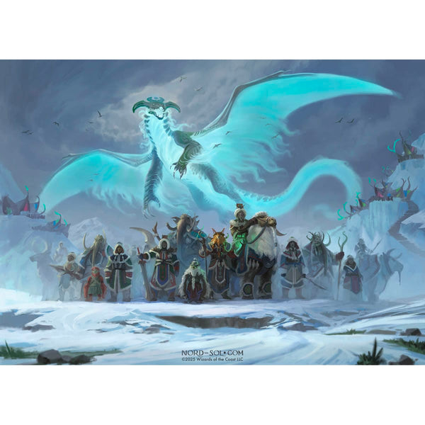 Temur Signet Will of the Temur Print - Original Magic Art