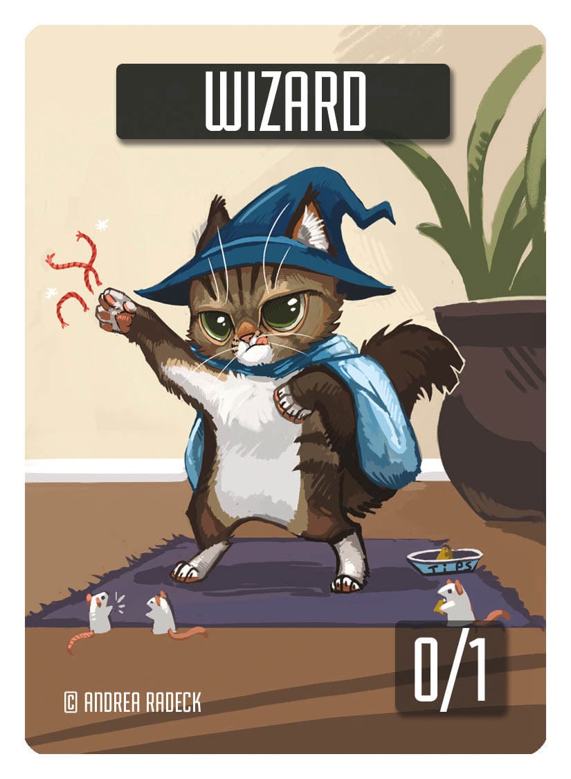 Wizard Token (0/1) by Andrea Radeck