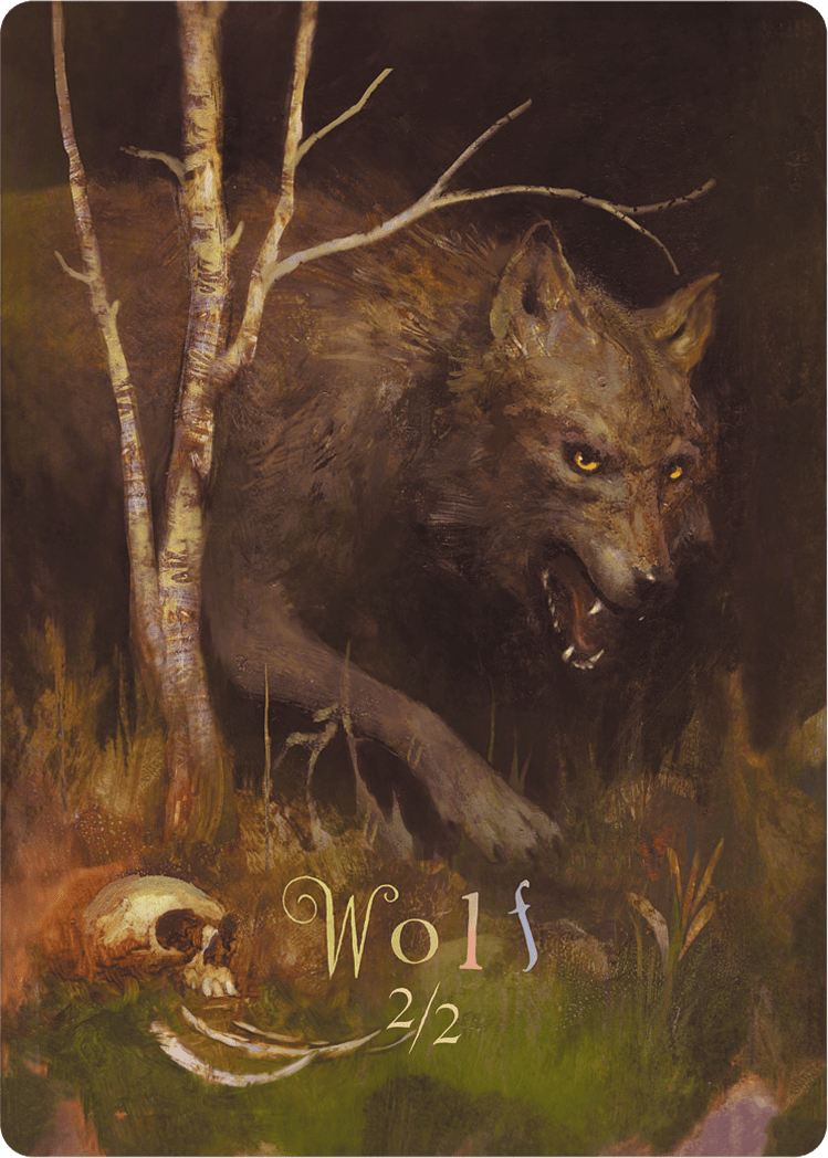 Wolf Token (2/2) by Nils Hamm