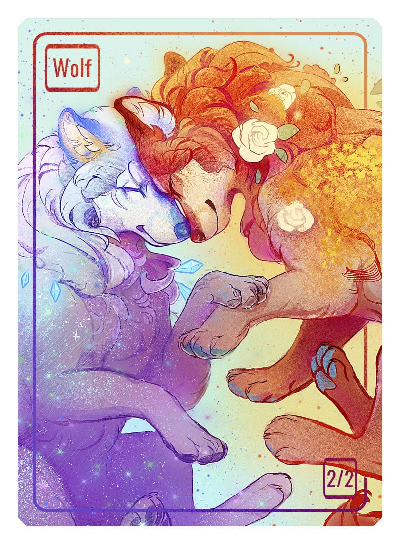 Wolf Token (2/2) by Nana Qi