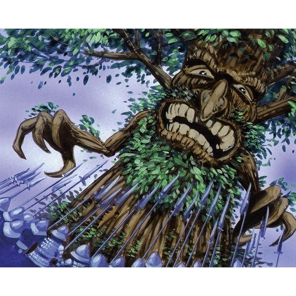 Wood Elemental Print