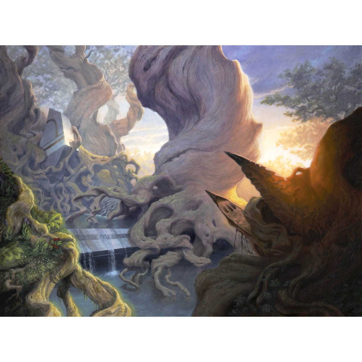 Yavimaya, Cradle of Growth Print
