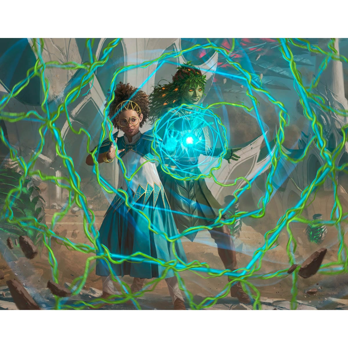 Zimone and Dina Print