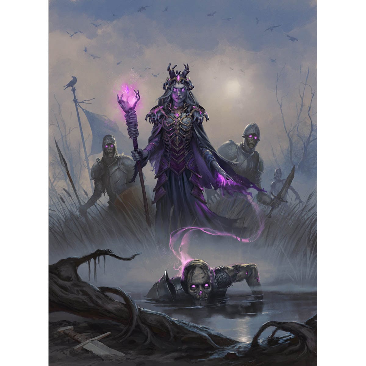 Zul Ashur, Lich Lord Print