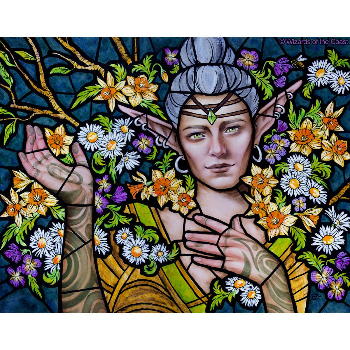 Queen Allenal of Ruadach Print