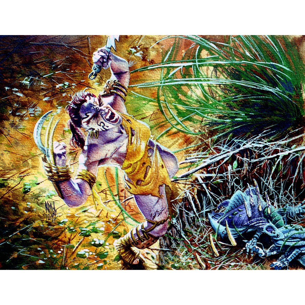 Benalish Trapper Print