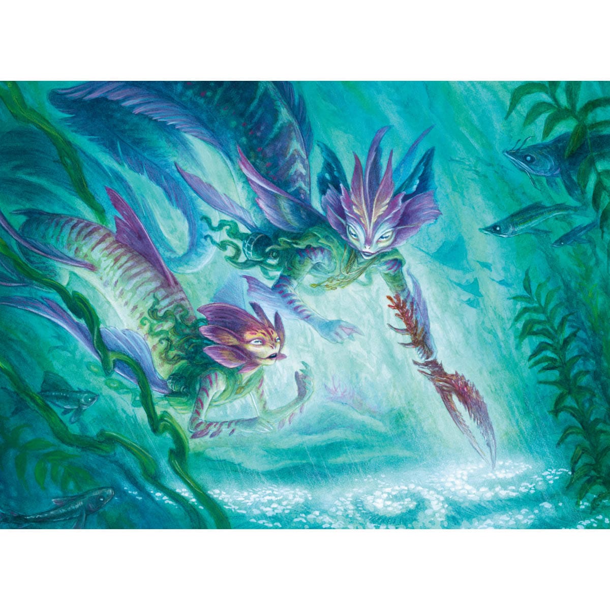 Silvergill Mentor Print