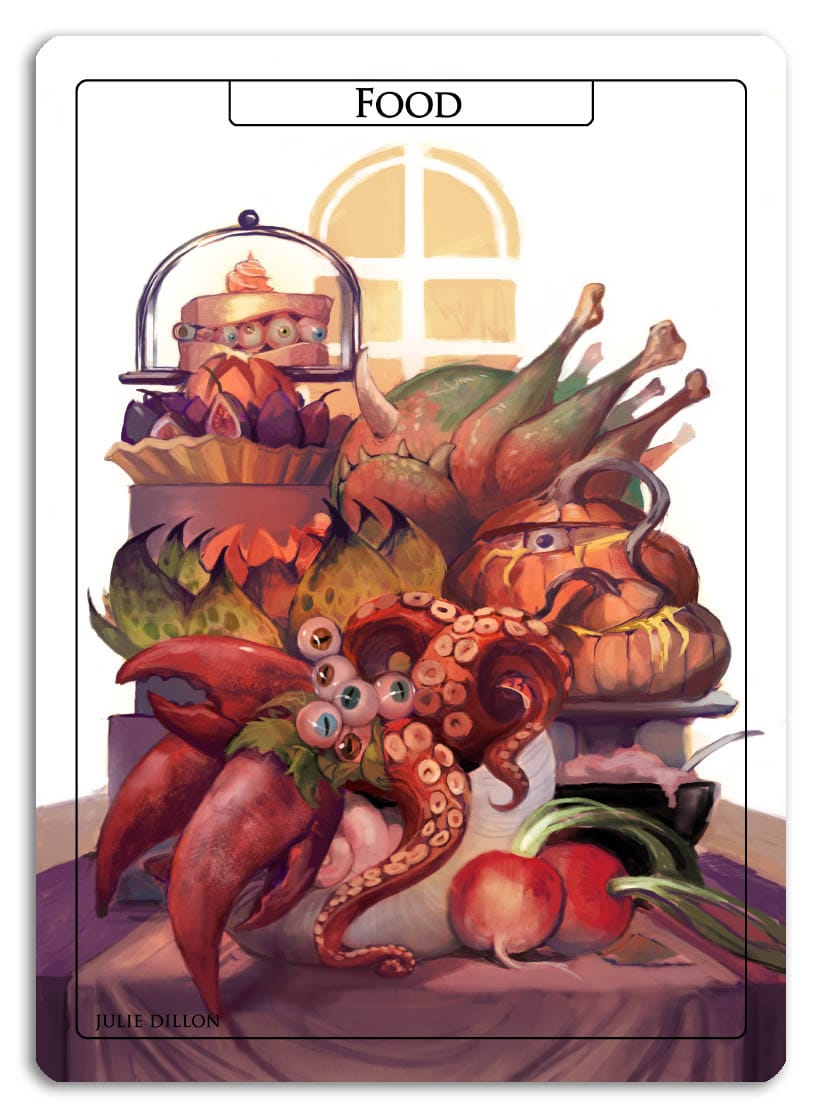 Food Token by Julie Dillon