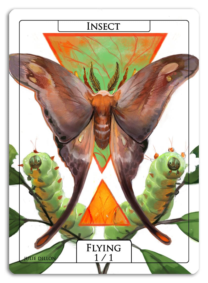 Insect Token (1/1 - Flying) by Julie Dillon