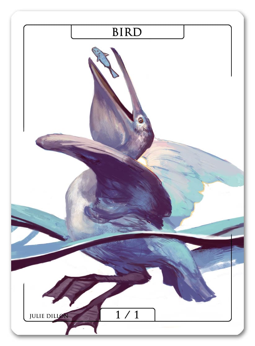 Bird Token (1/1) by Julie Dillon