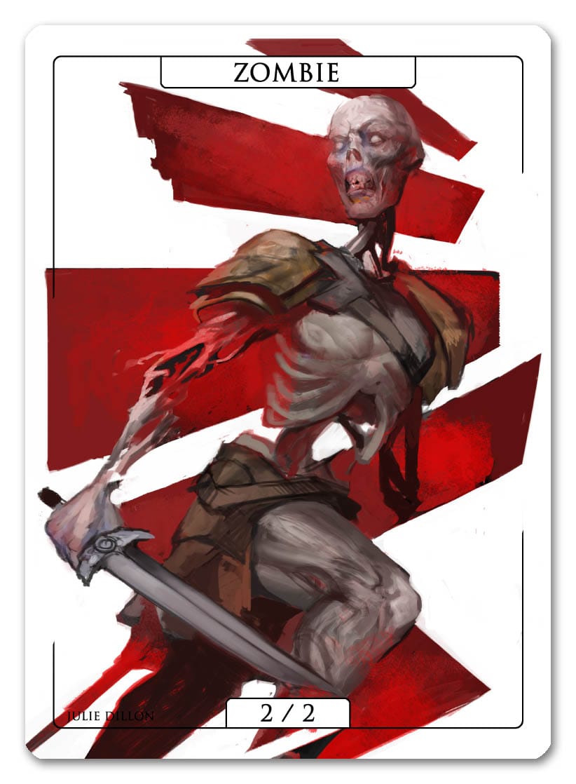 Zombie Token (2/2) by Julie Dillon