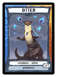 Otter Token (1/1 - Prowess) by Irina Nordsol