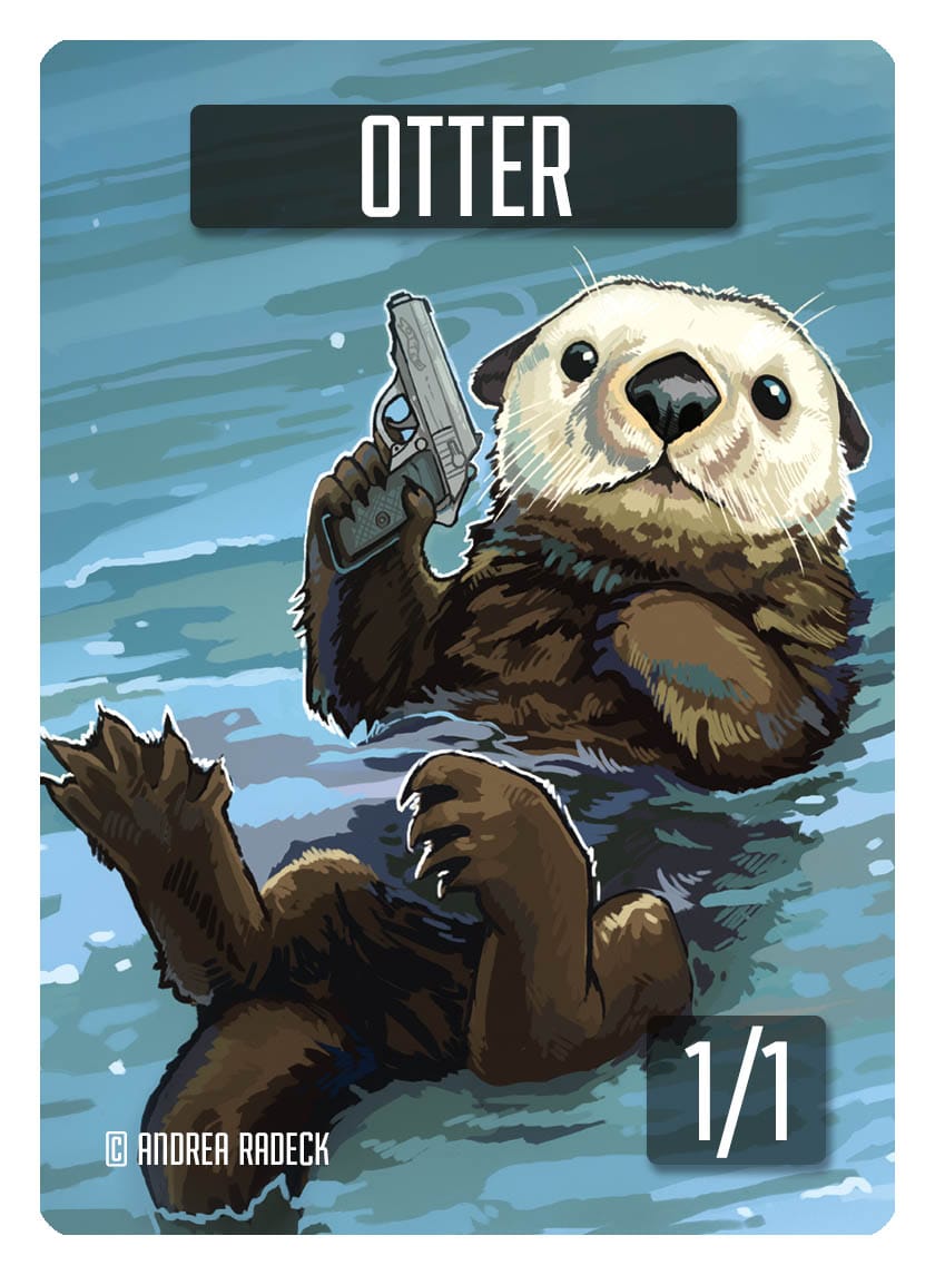 Otter Token (1/1) by Andrea Radeck