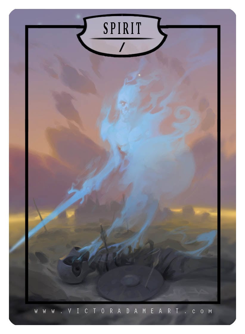Spirit Token by Victor Adame Minguez