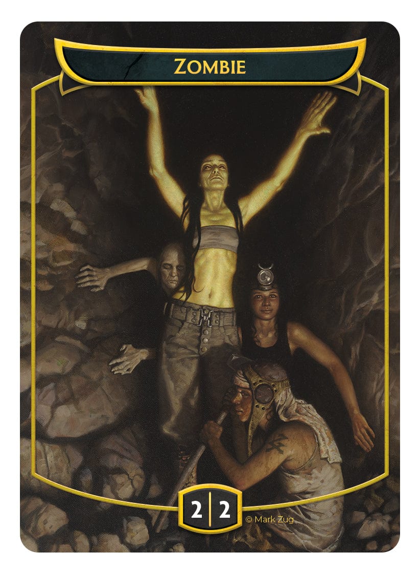Zombie Token (2/2) by Mark Zug