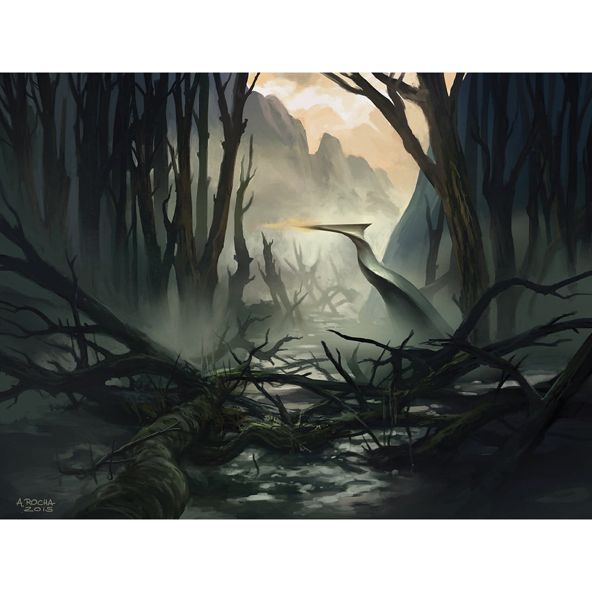 Swamp (Shadows over Innistrad) Print