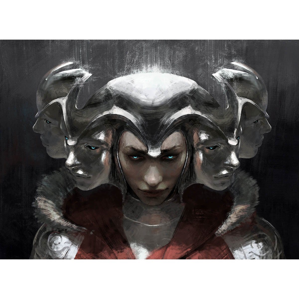 Helm of Hosts Print - Original Magic Art Helm of Hosts Print - Original Magic Art
