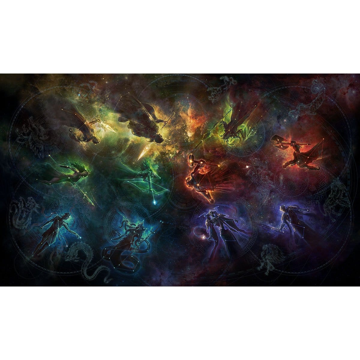 Theros Beyond Death Gods &amp; Demigods Constellation Print - Print - Original Magic Art - Accessories for Magic the Gathering and other card games