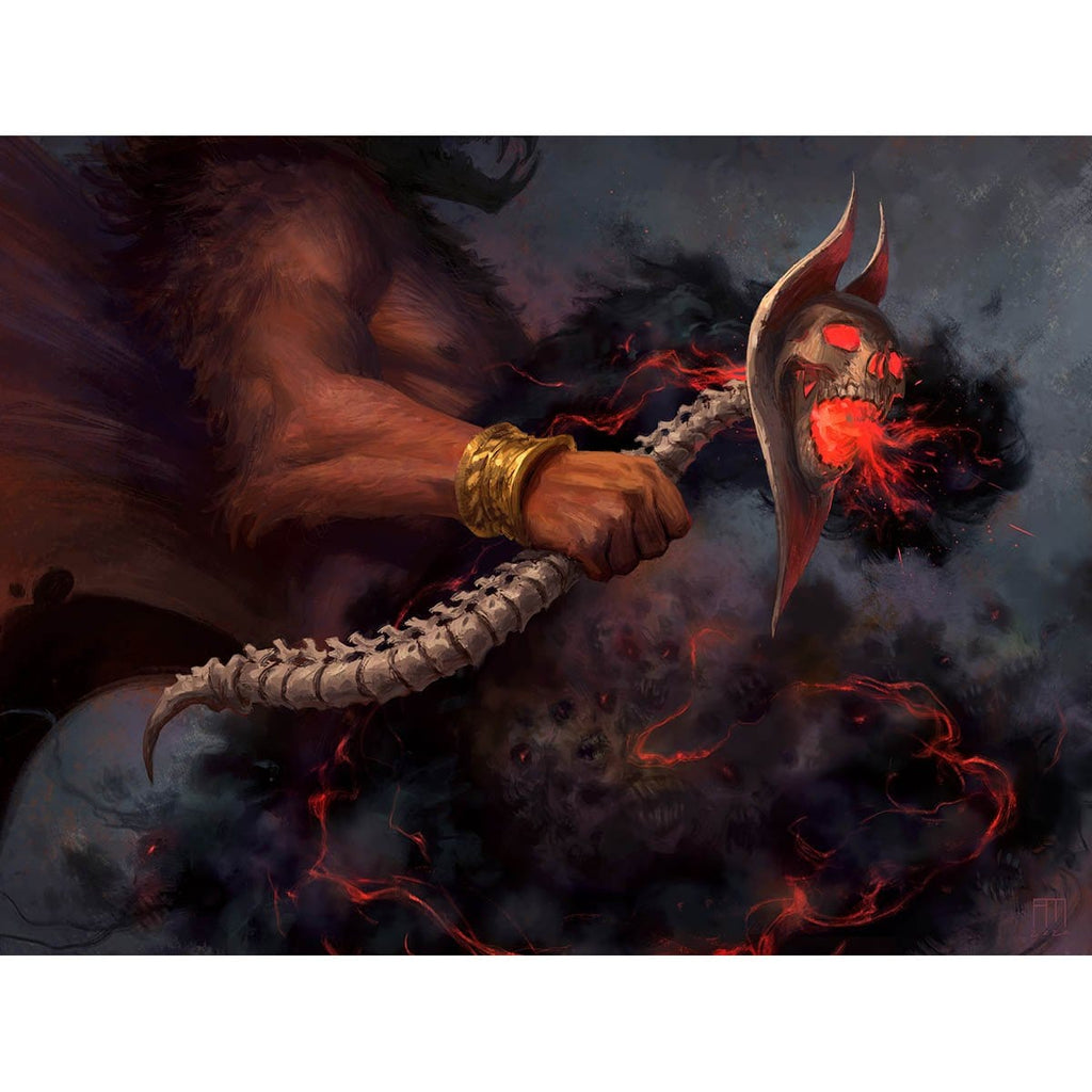 orcus mtg card Wand of Orcus Print