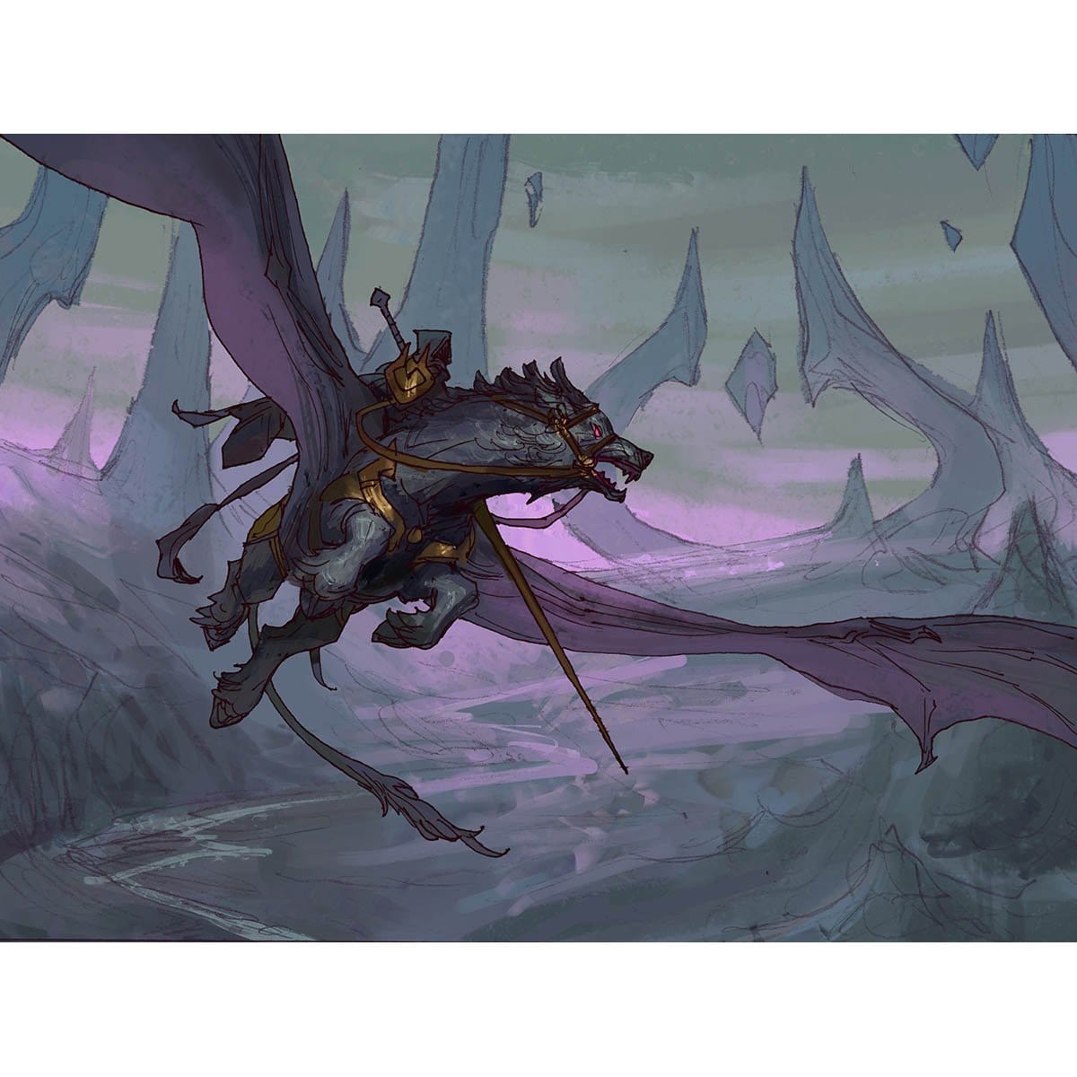 Andy Mar Meta Andrew Mar - Original Magic Art
