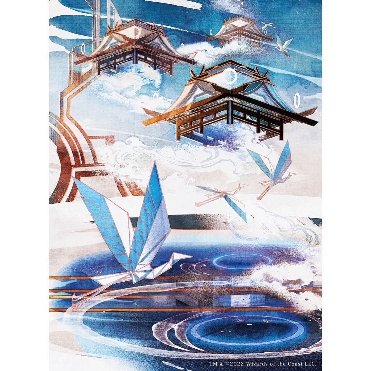 Island (Kamigawa Neon Dynasty) Print Island (Kamigawa Neon Dynasty) Print