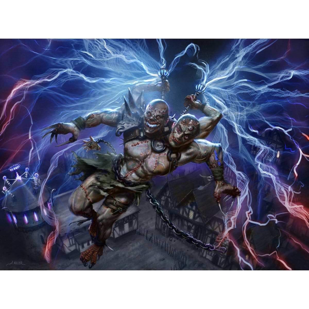 Kraum, Ludevic&#39;s Opus Print - Print - Original Magic Art - Accessories for Magic the Gathering and other card games