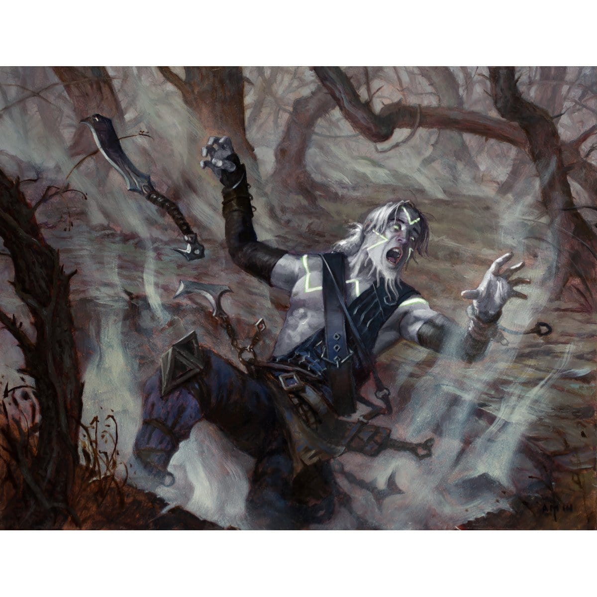 Ruinous Path Print - Print - Original Magic Art - Accessories for Magic the Gathering and other card games