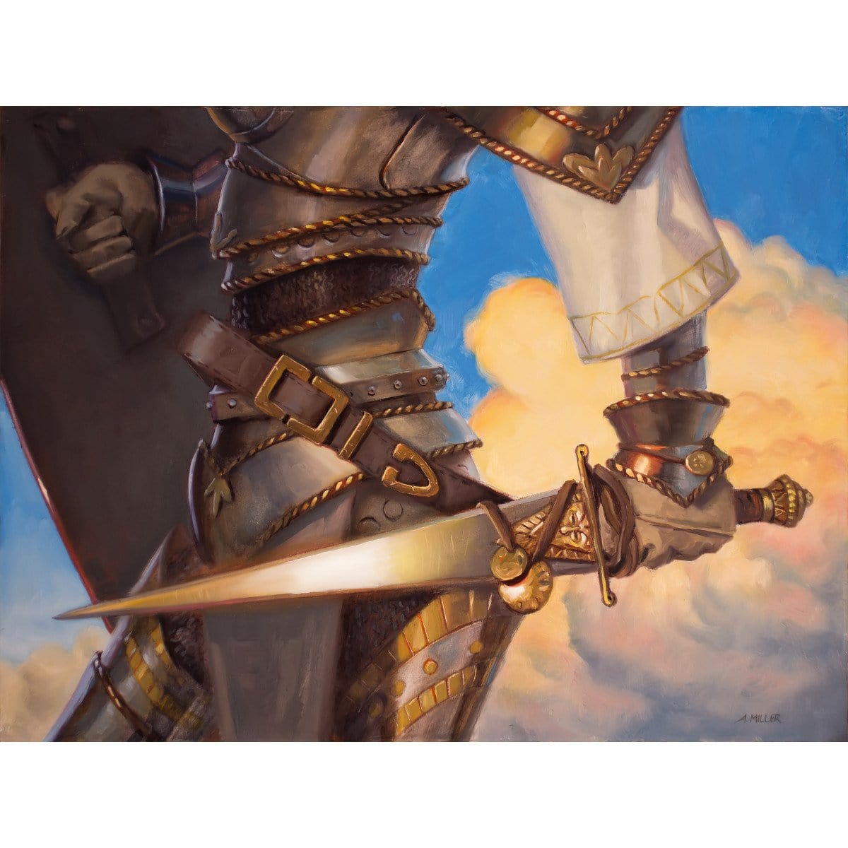 Veteran's Sidearm Print - Print - Original Magic Art - Accessories for Magic the Gathering and other card games