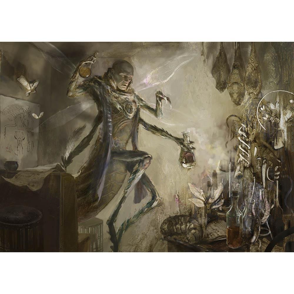 mtg card art prints Aberrant Researcher Print