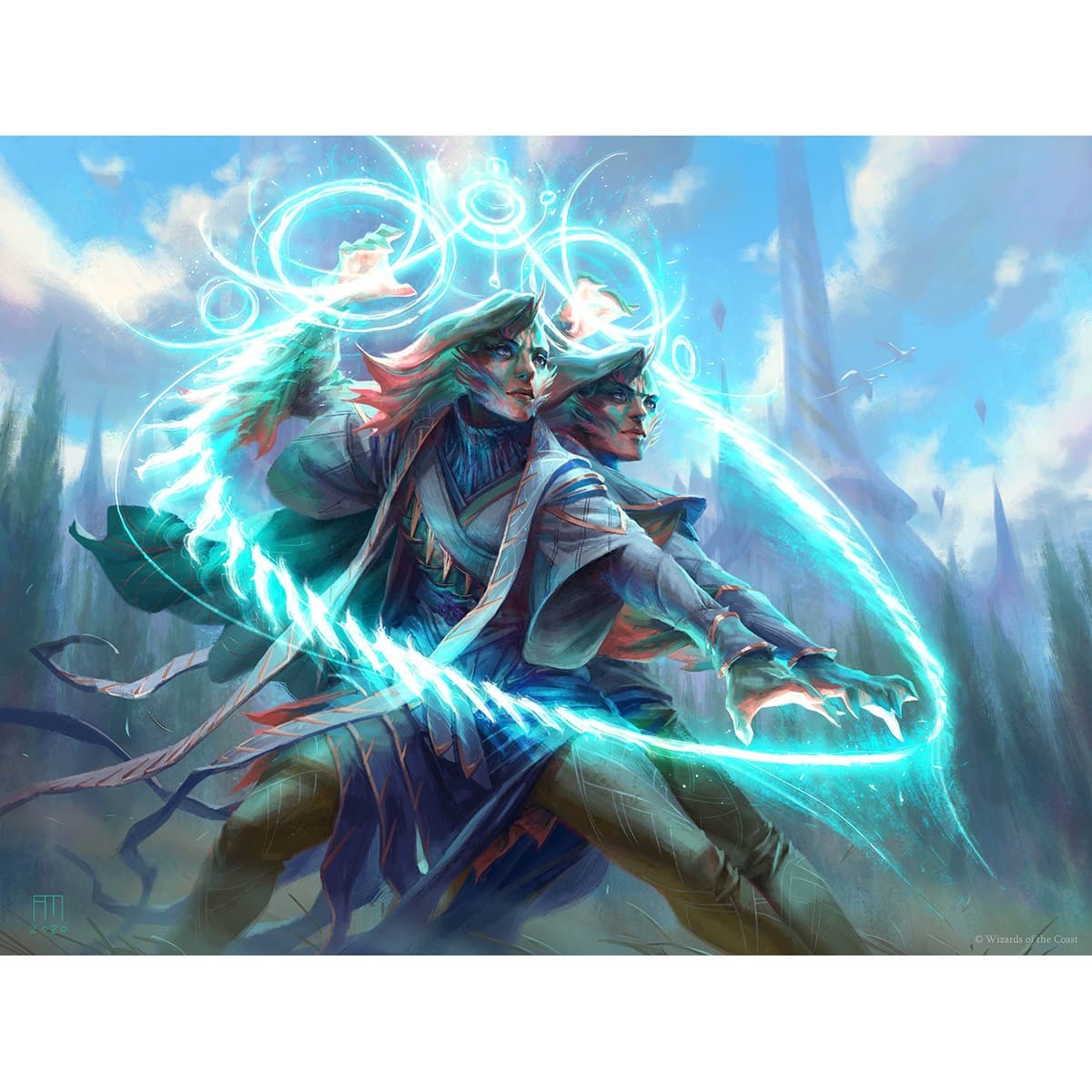 Adrix and Nev, Twincasters Print
