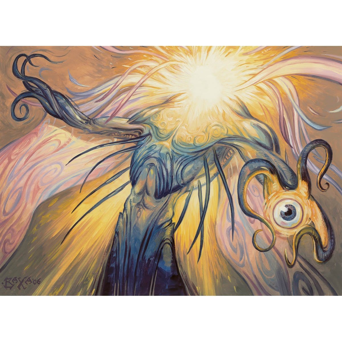 Aether Figment Print - Print - Original Magic Art - Accessories for Magic the Gathering and other card games