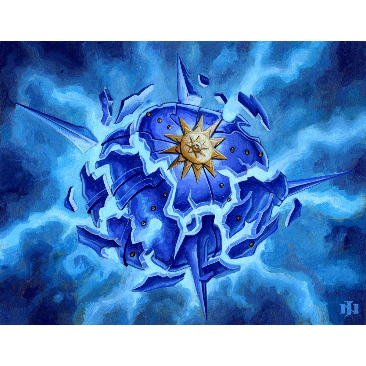 Aether Spellbomb Print - Print - Original Magic Art - Accessories for Magic the Gathering and other card games