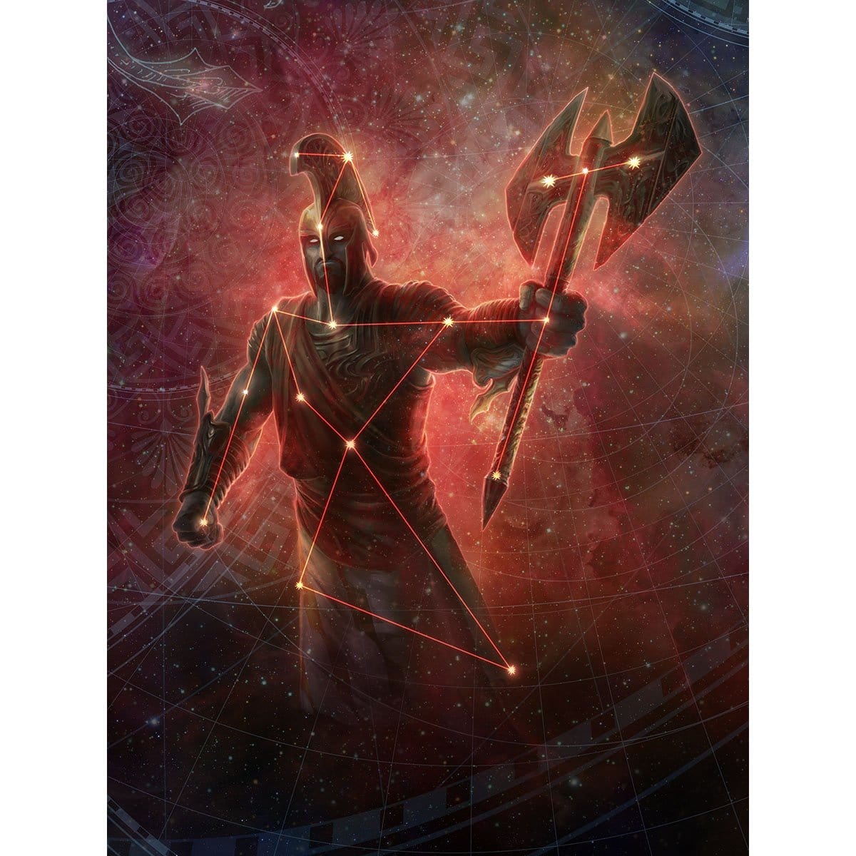 Theros: Beyond Death Tagged "Red" - Original Magic Art Theros: Beyond Death Tagged "Red" - Original Magic Art