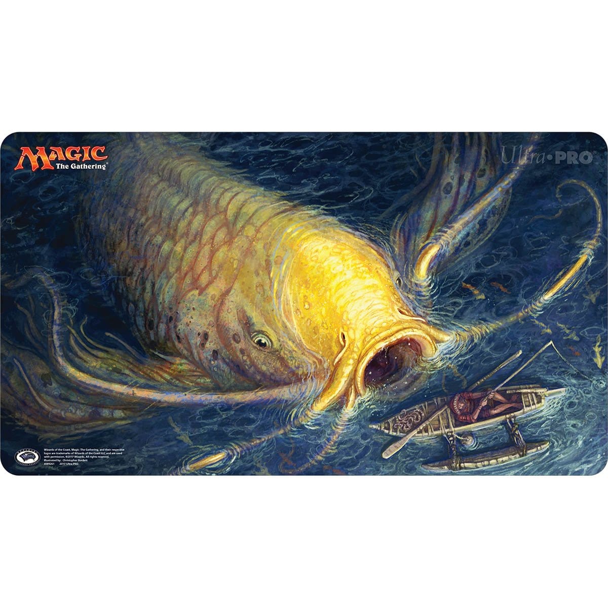 Ancient Carp Playmat - Playmat - Original Magic Art - Accessories for Magic the Gathering and other card games