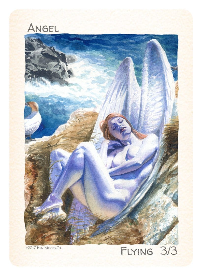 Angel Token (3/3 - Flying) by Ken Meyer Jr.