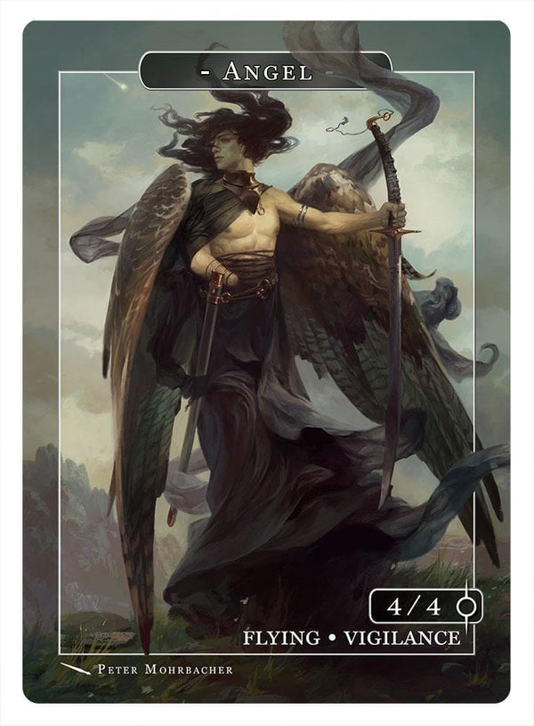 Angel Token (4-4 - Flying, Vigilance) by Peter Mohrbacher - Original ...
