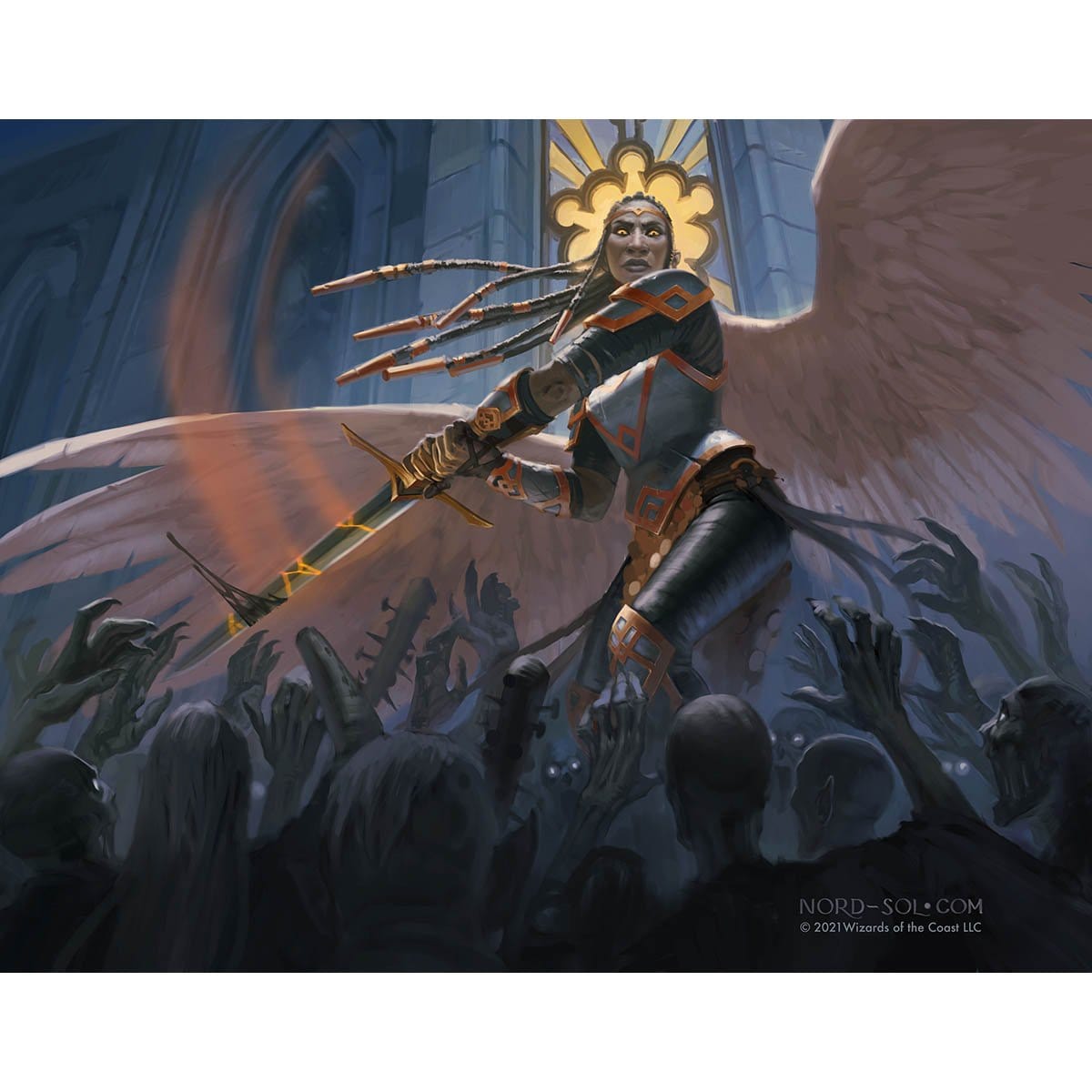 Angelic Enforcer Print