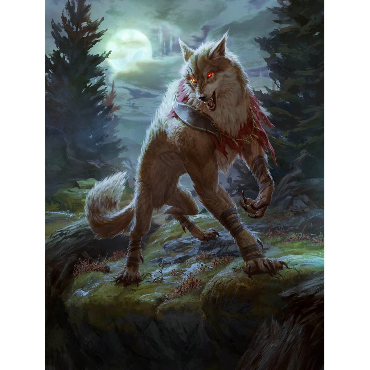 Arlinn, the Moon&#39;s Fury Print