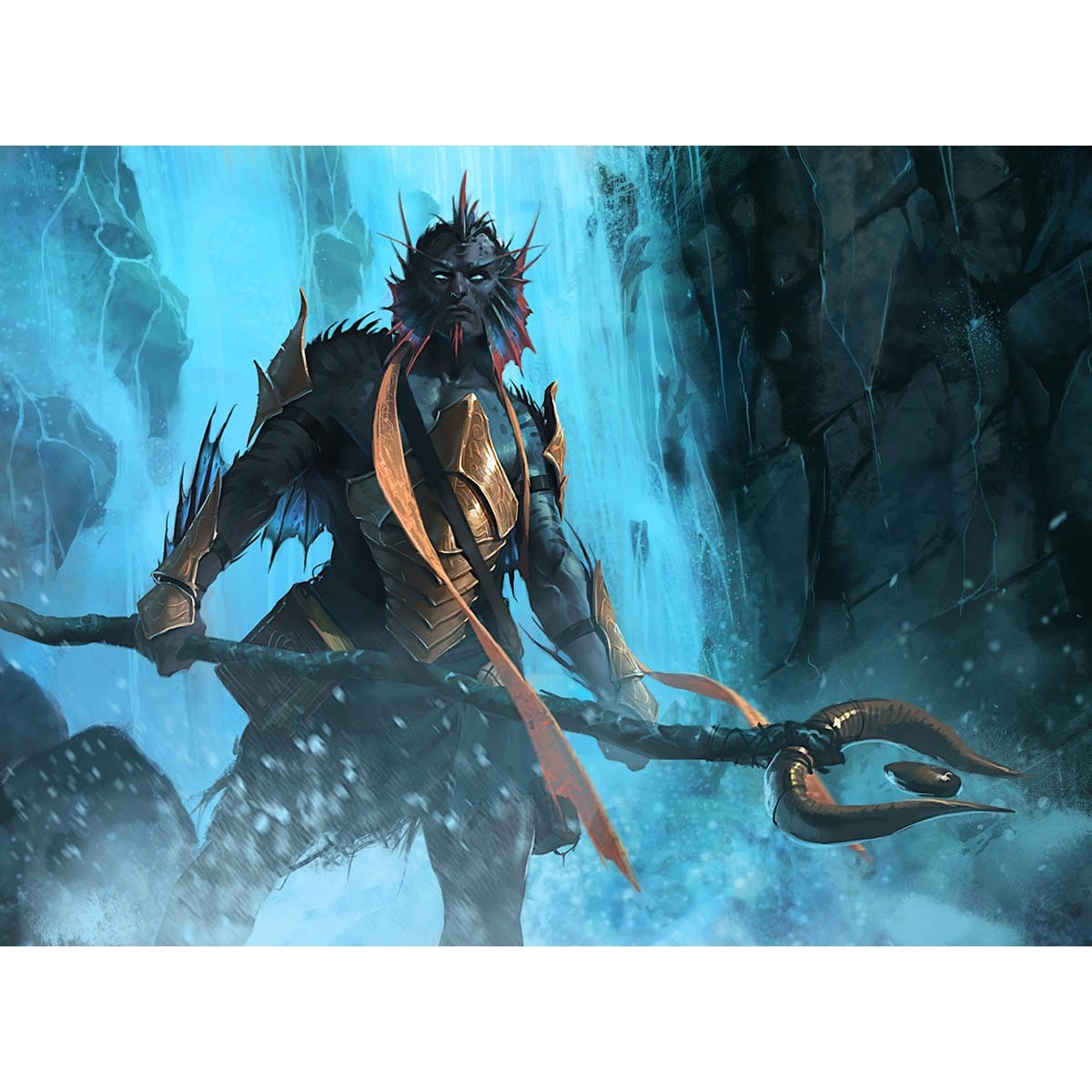 Augur of Bolas Print - Original Magic Art Augur of Bolas Print - Original Magic Art